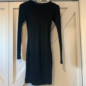 Prettylittlething black dress